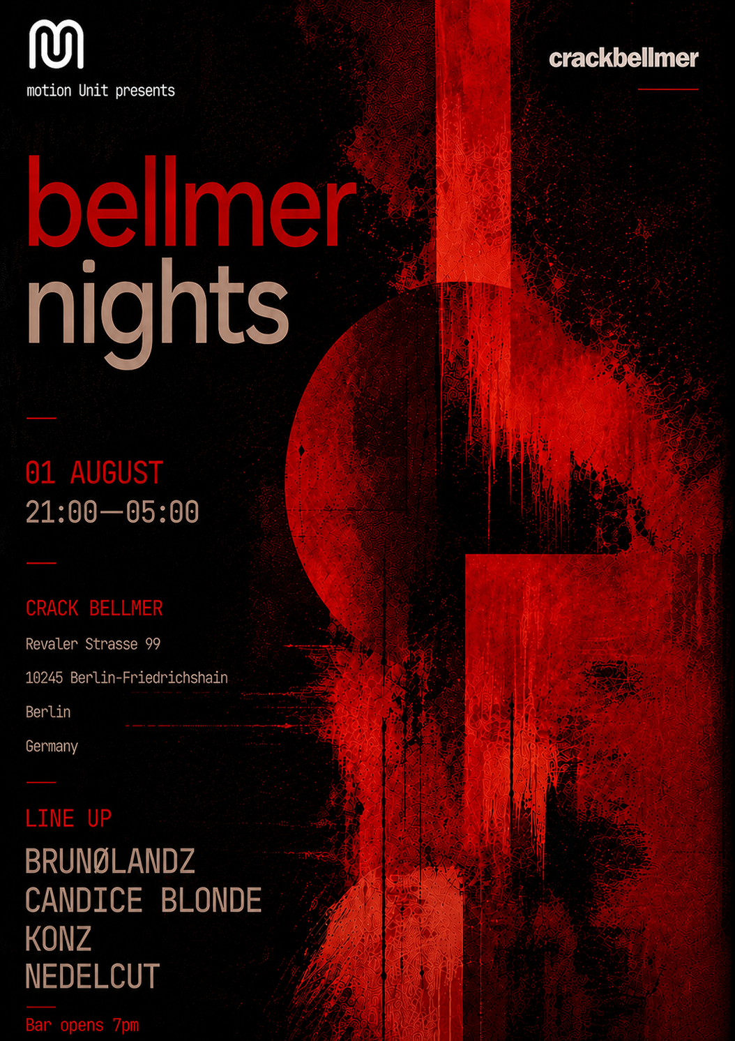 Motion Unit presents Bellmer Nights