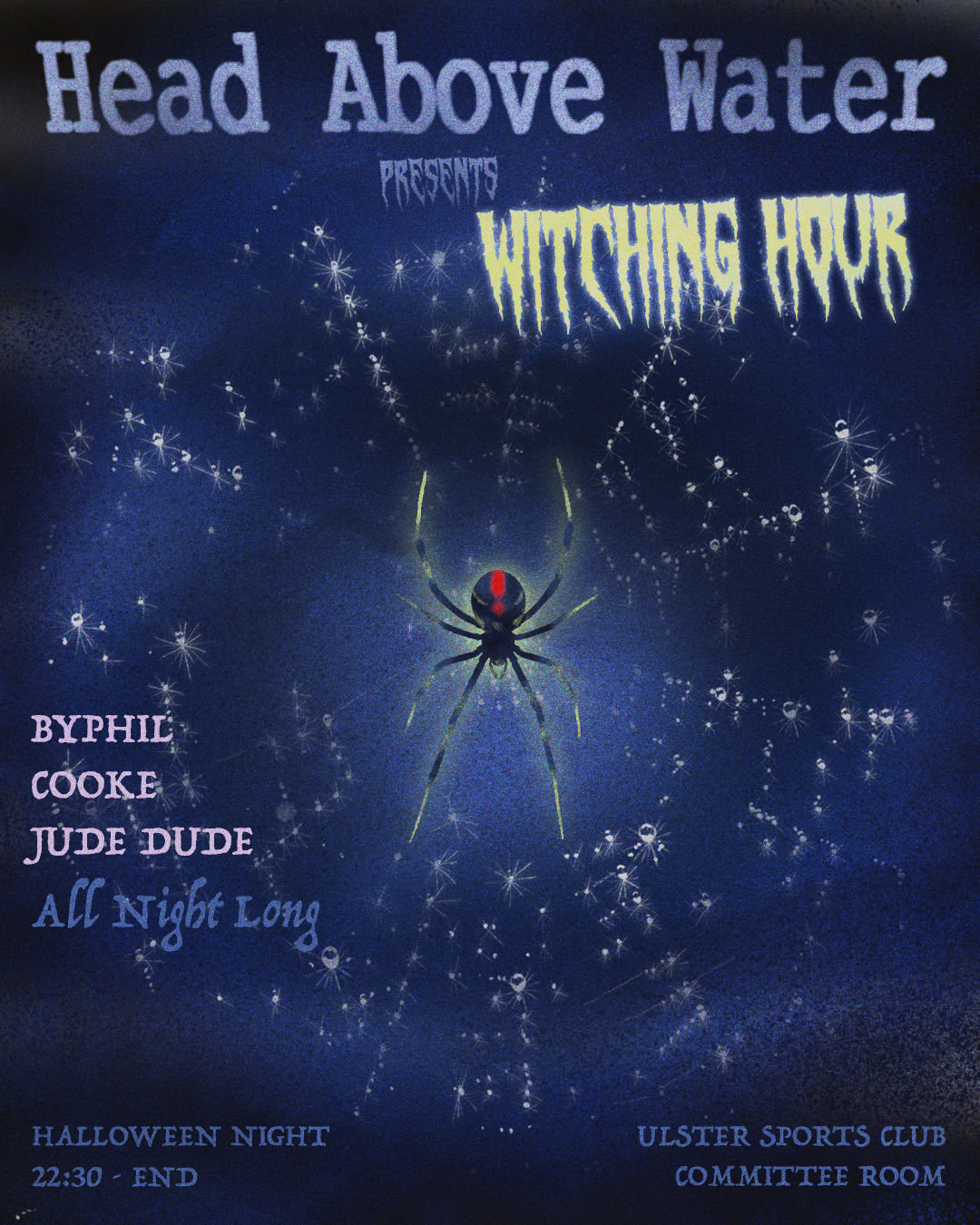 head above water presents // Witching Hour