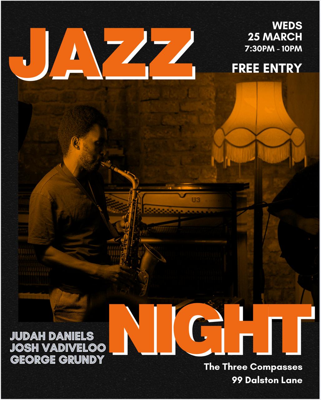 Judah Daniels Trio Live Jazz