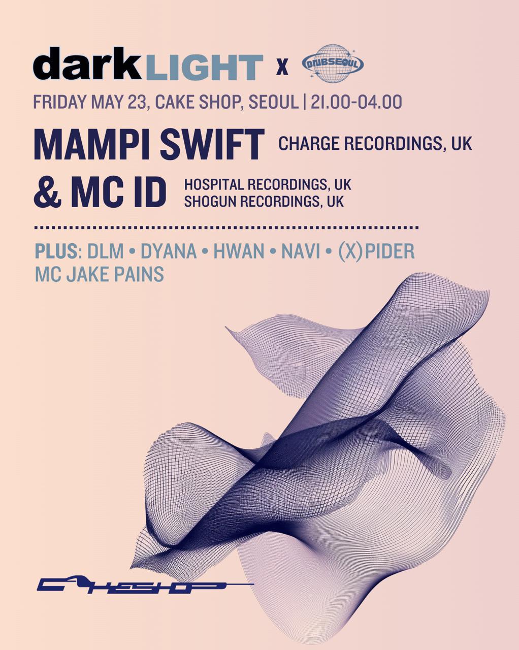 MAMPI SWIFT & MC ID · Cakeshop · 이벤트 포스터