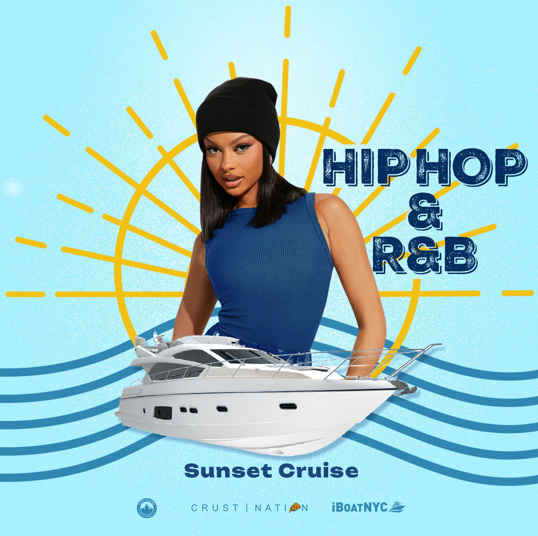 NYC #1 HIP HOP & R&B Boat Party Yacht Sunset Cruise - Pier 78 at Hudson River Park