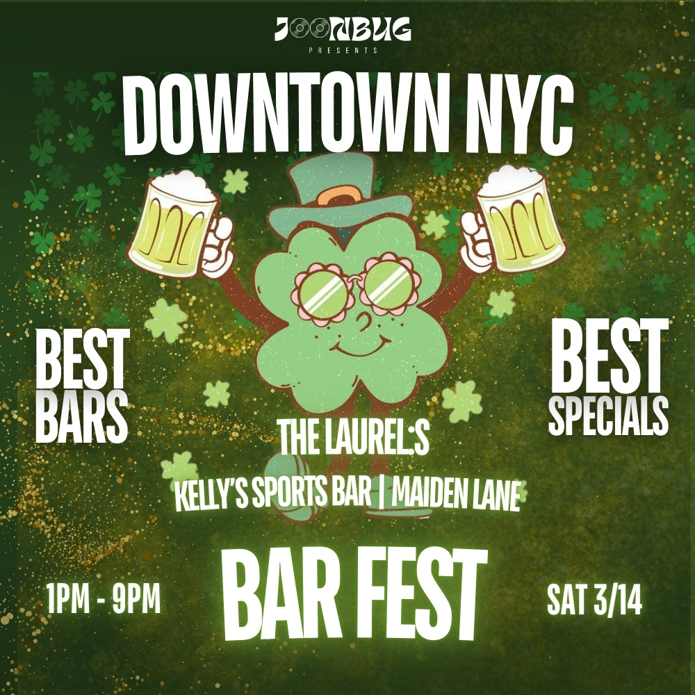 St. Patrick's Day Bar Crawl – Downtown NYC