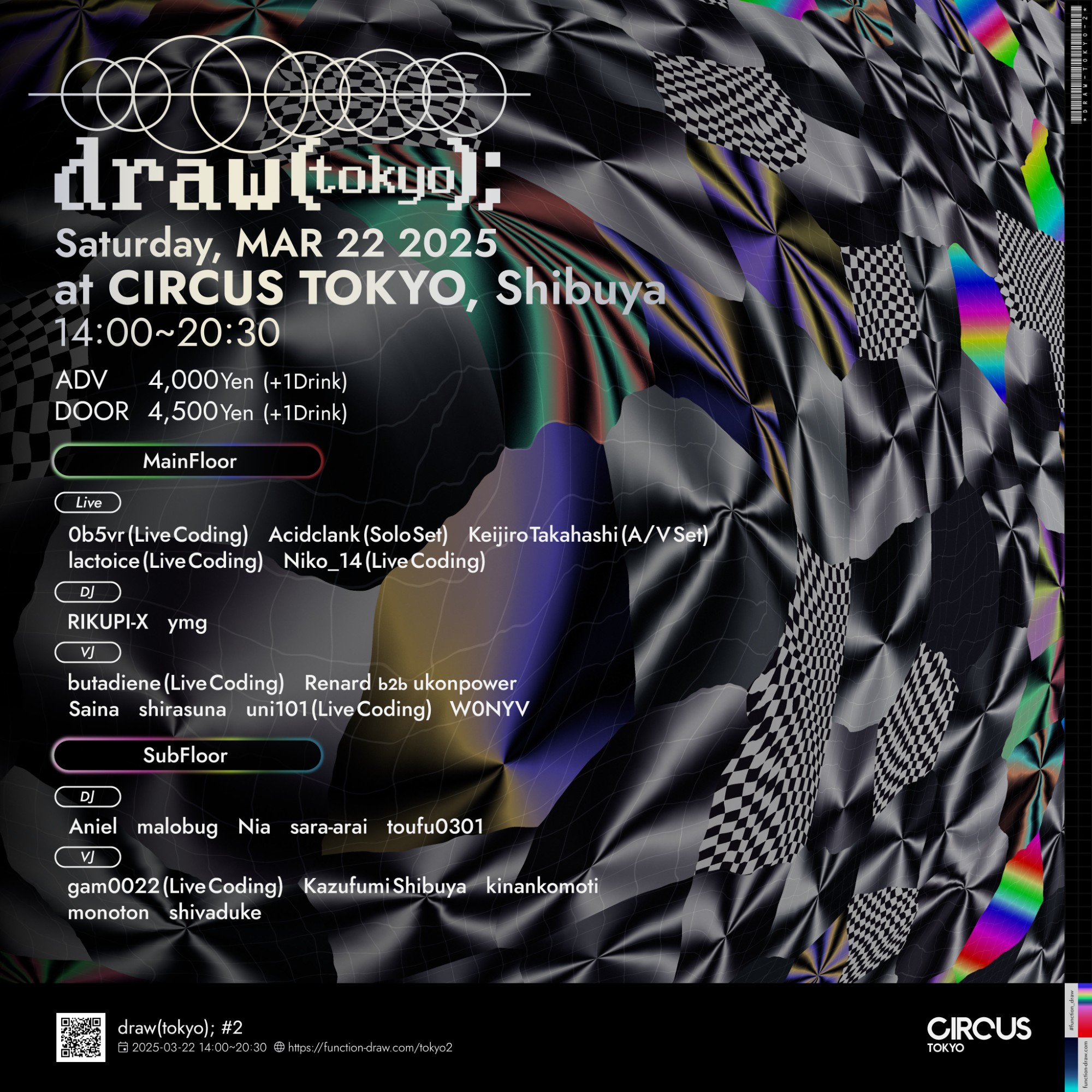 draw(tokyo); #2 at Circus Tokyo, Tokyo