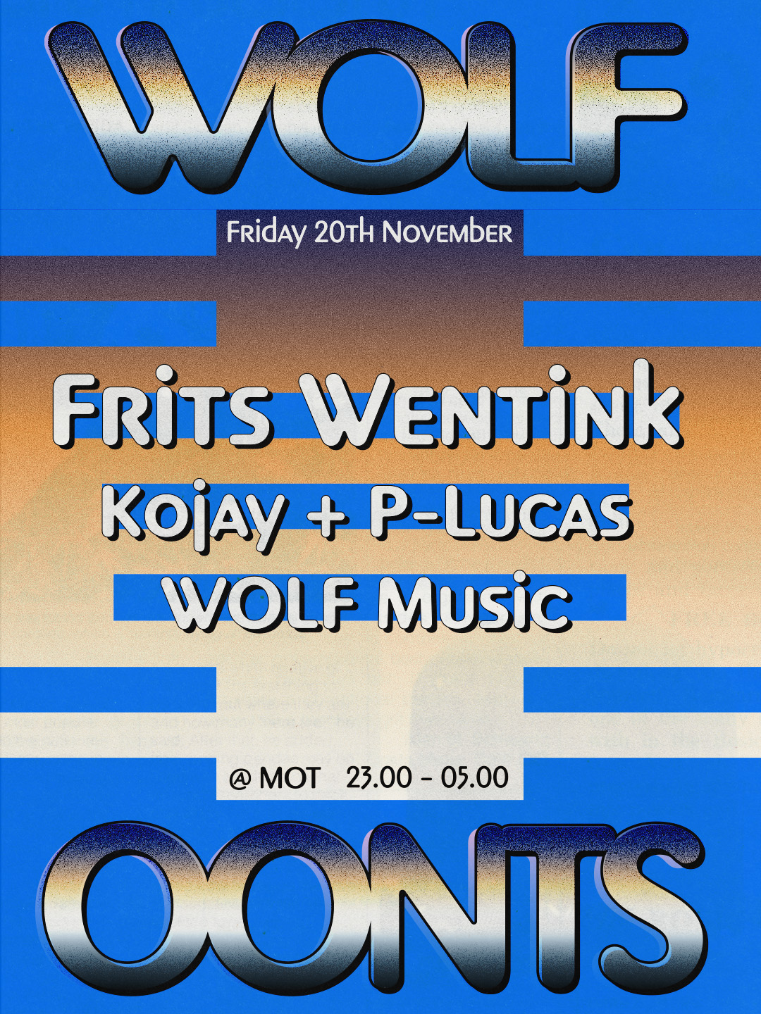 WOLF x OONTS presents Frits Wentink