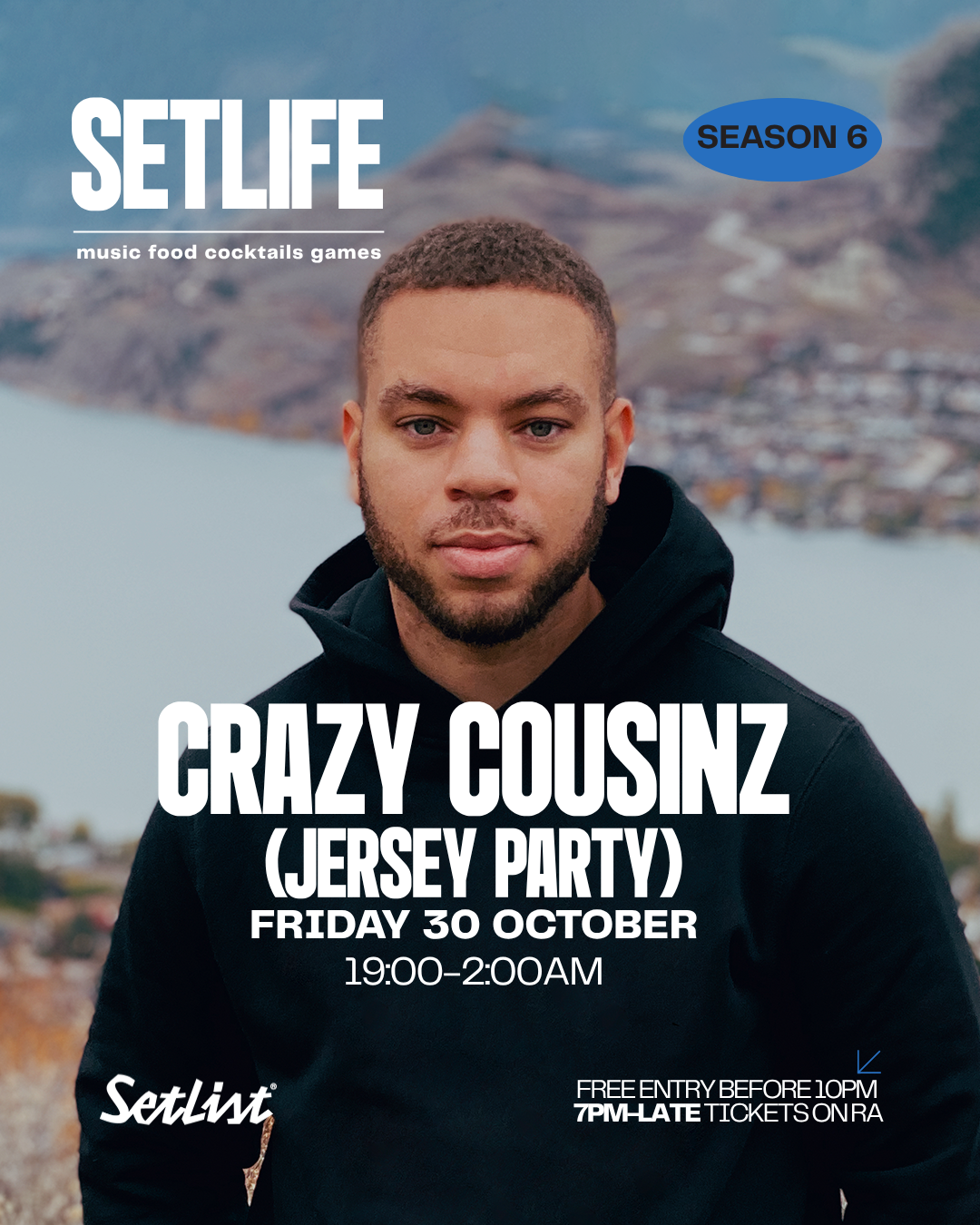 SETLIFE presents Crazy Cousinz (Jersey Party)