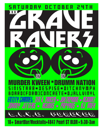 GRAVE RAVERS L.I.V.E. Forever