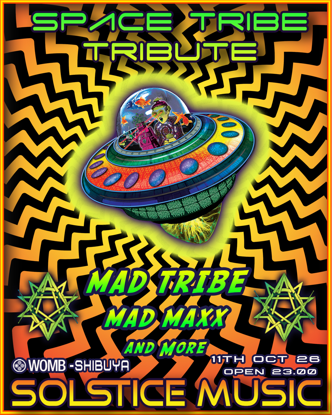 SOLSTICE MUSIC PRESENTS: SPACE TRIBE TRIBUTE (TRANCE)