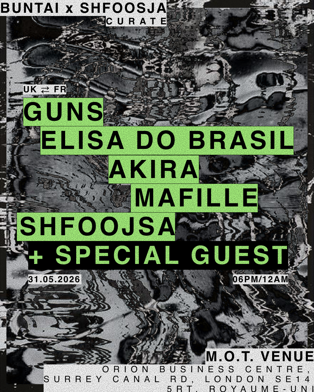 BUNTAI x SHFOOSJA CURATE
