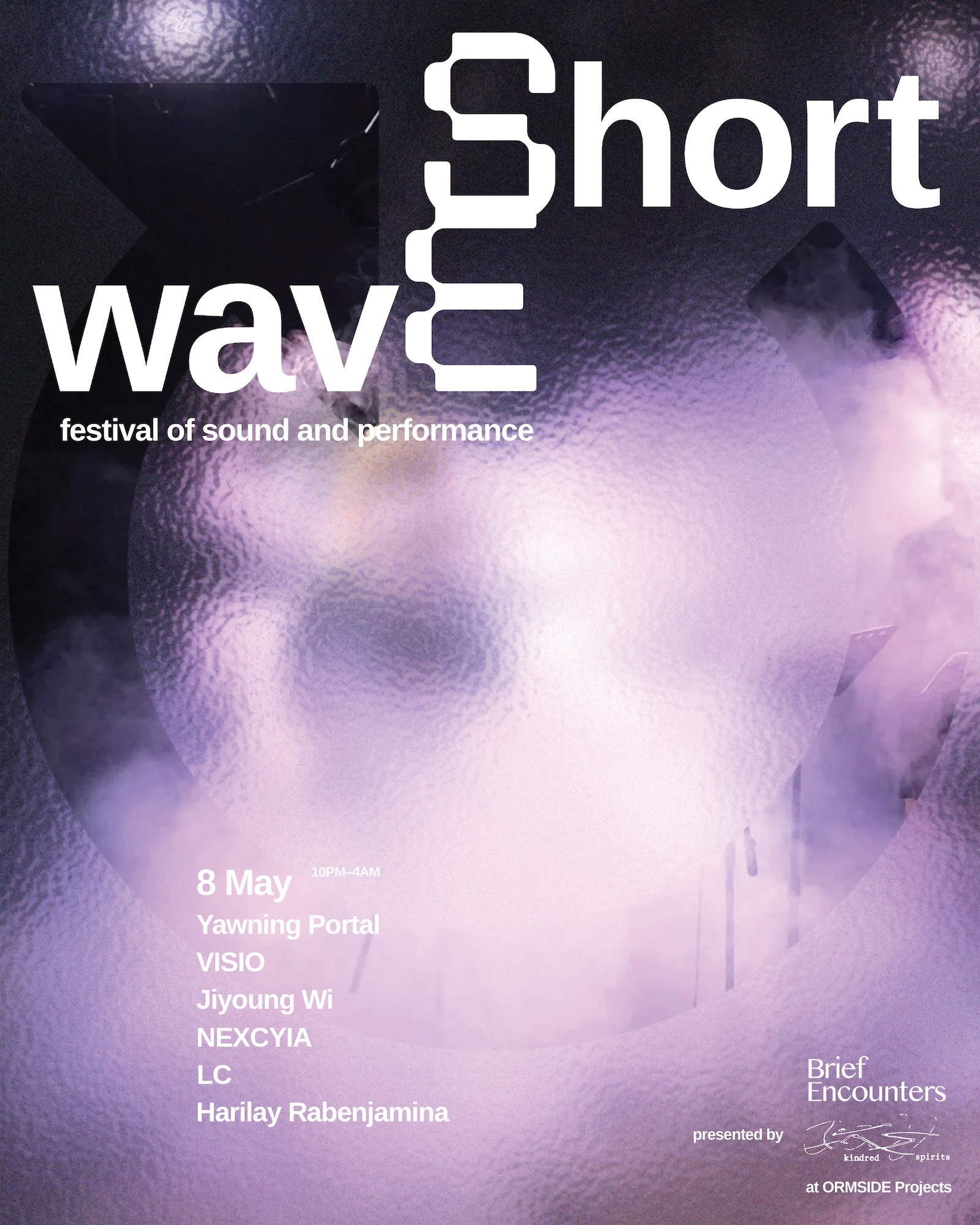 Brief Encounters & Kindred Spirits present: Shortwave Opening Night