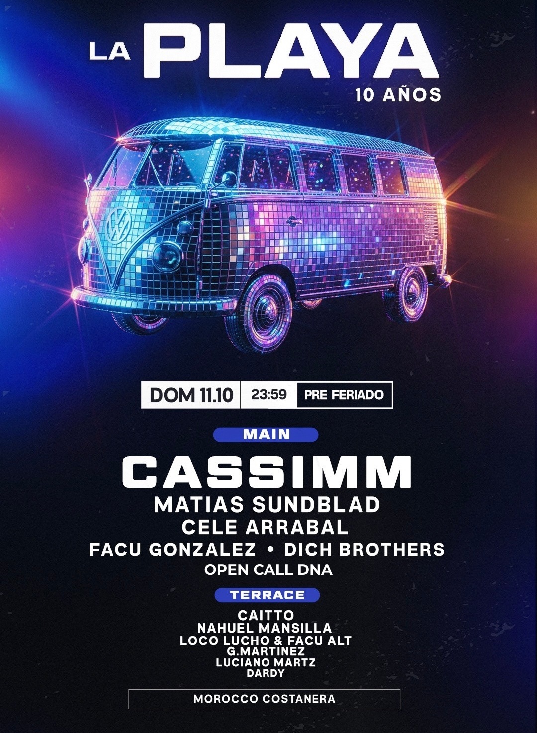 CASSIMM, Matias Sundblad - La Playa - ALLMusicParties