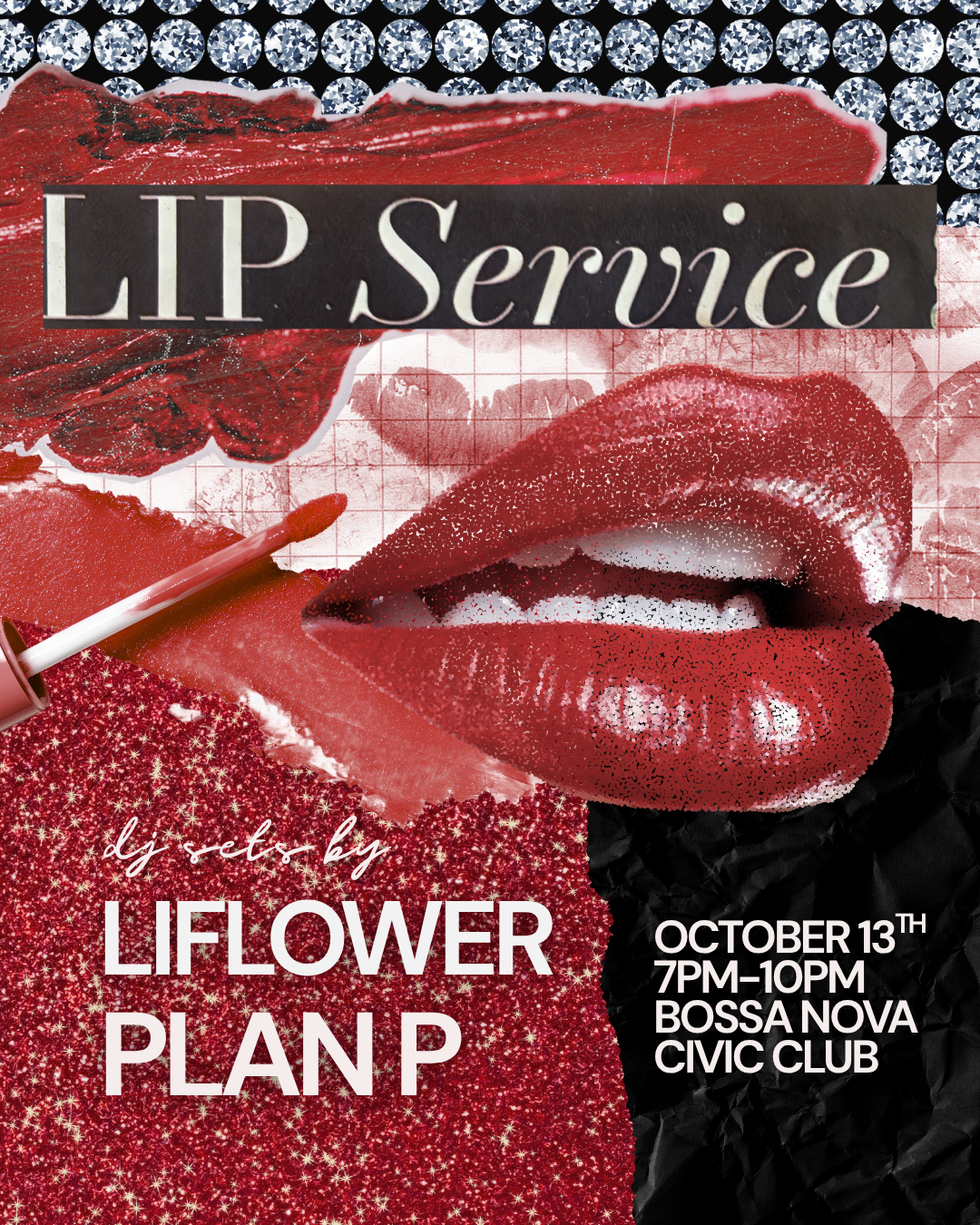 HAPPY HOUR: LIP SERVICE WITH Lilflower AND PLAN P