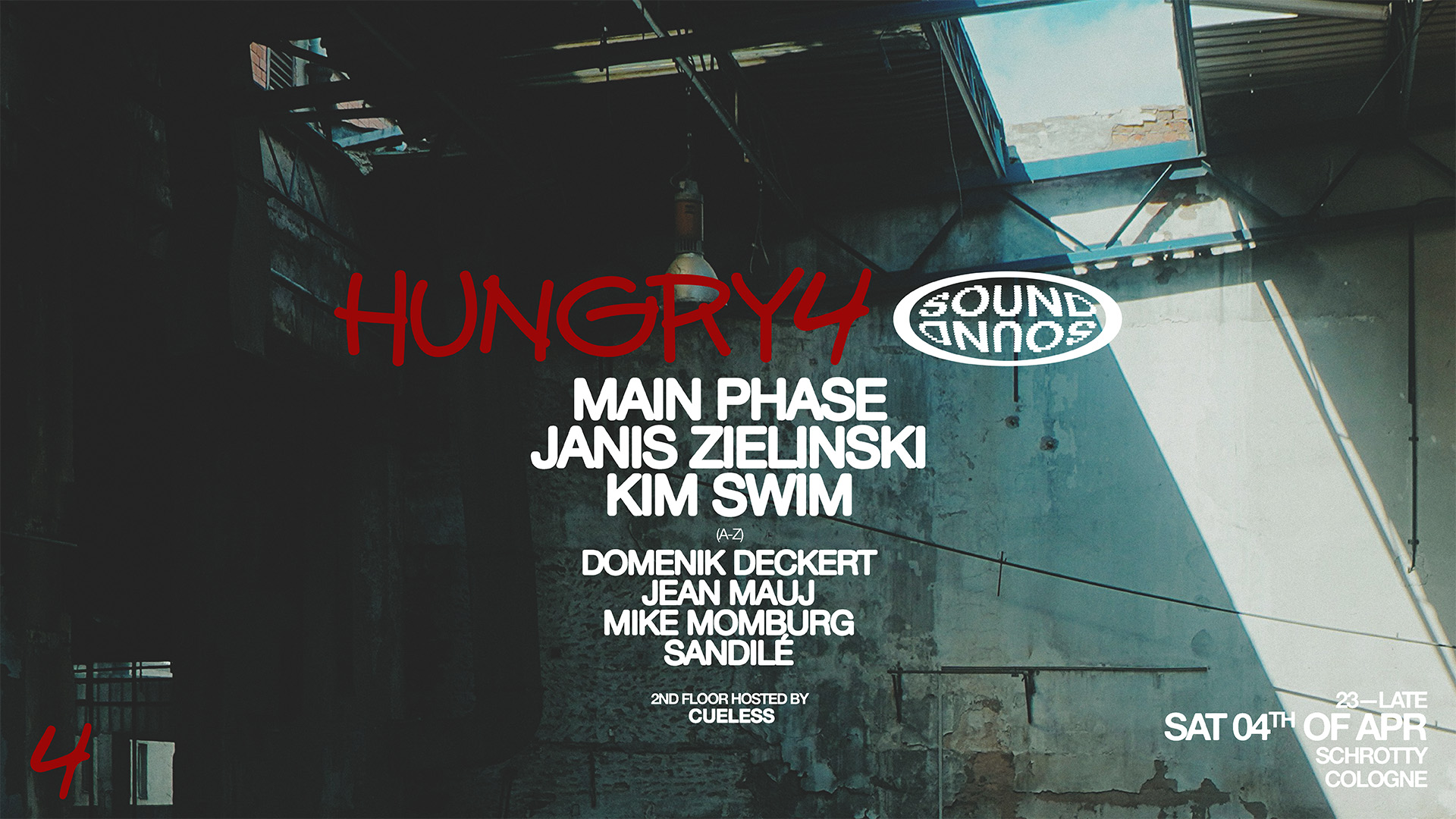 Hungry4 x SOUND SOUND Easter Dance - ps. Main Phase, Janis Zielinski, KIM SWIM