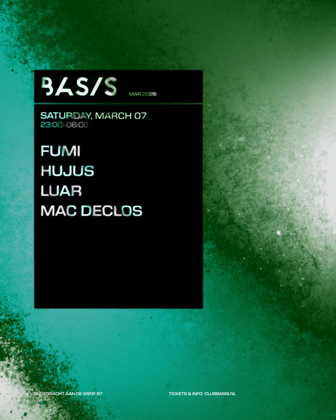 BASIS/ FUMI/ HUJUS/ LUAR/ Mac Declos/