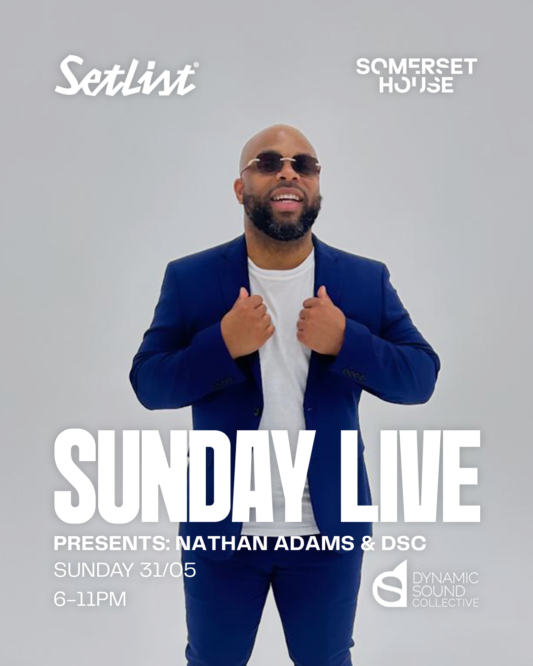 Sunday Live presents: Nathan Adams & DSC