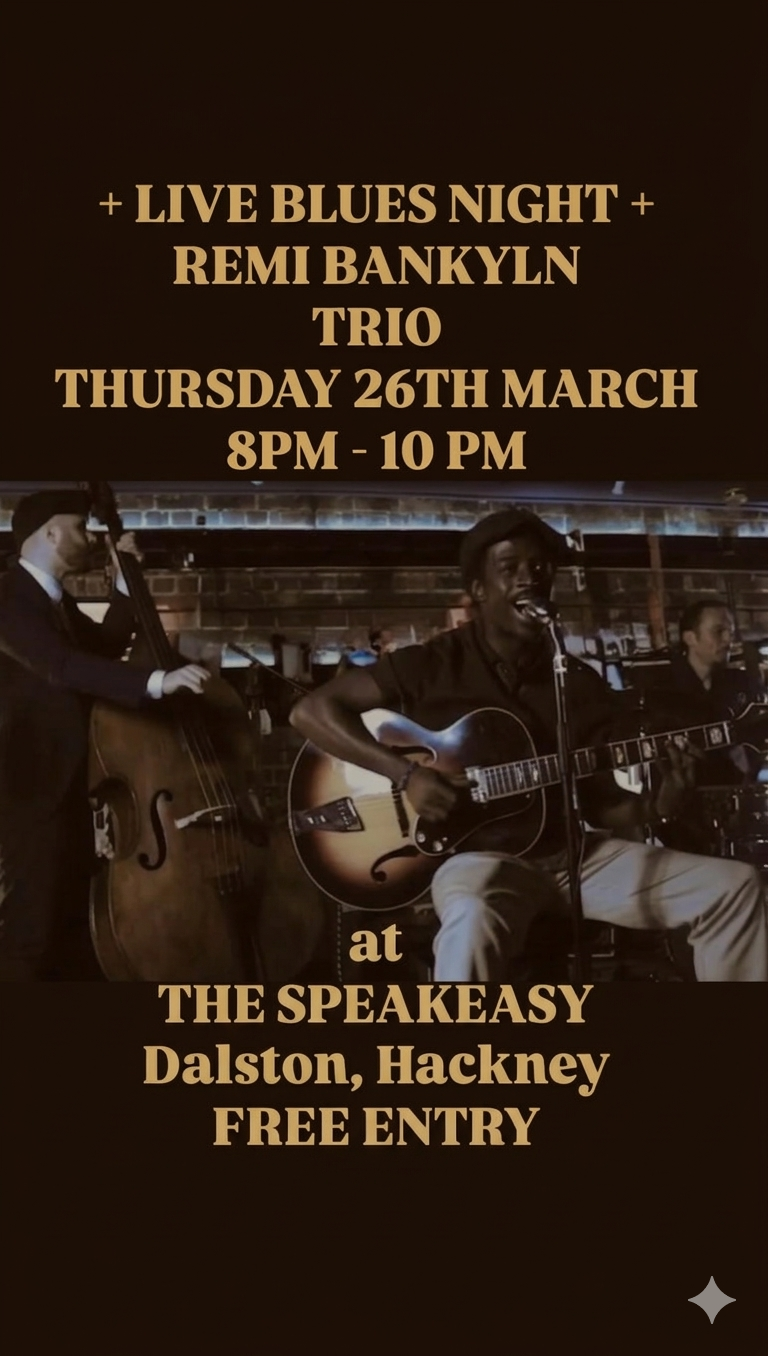 Blues Night at The Speakeasy, Dalston