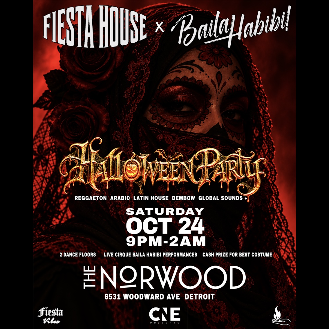 BAILA HABIBI X FIESTA HOUSE: HALLOWEEN PARTY