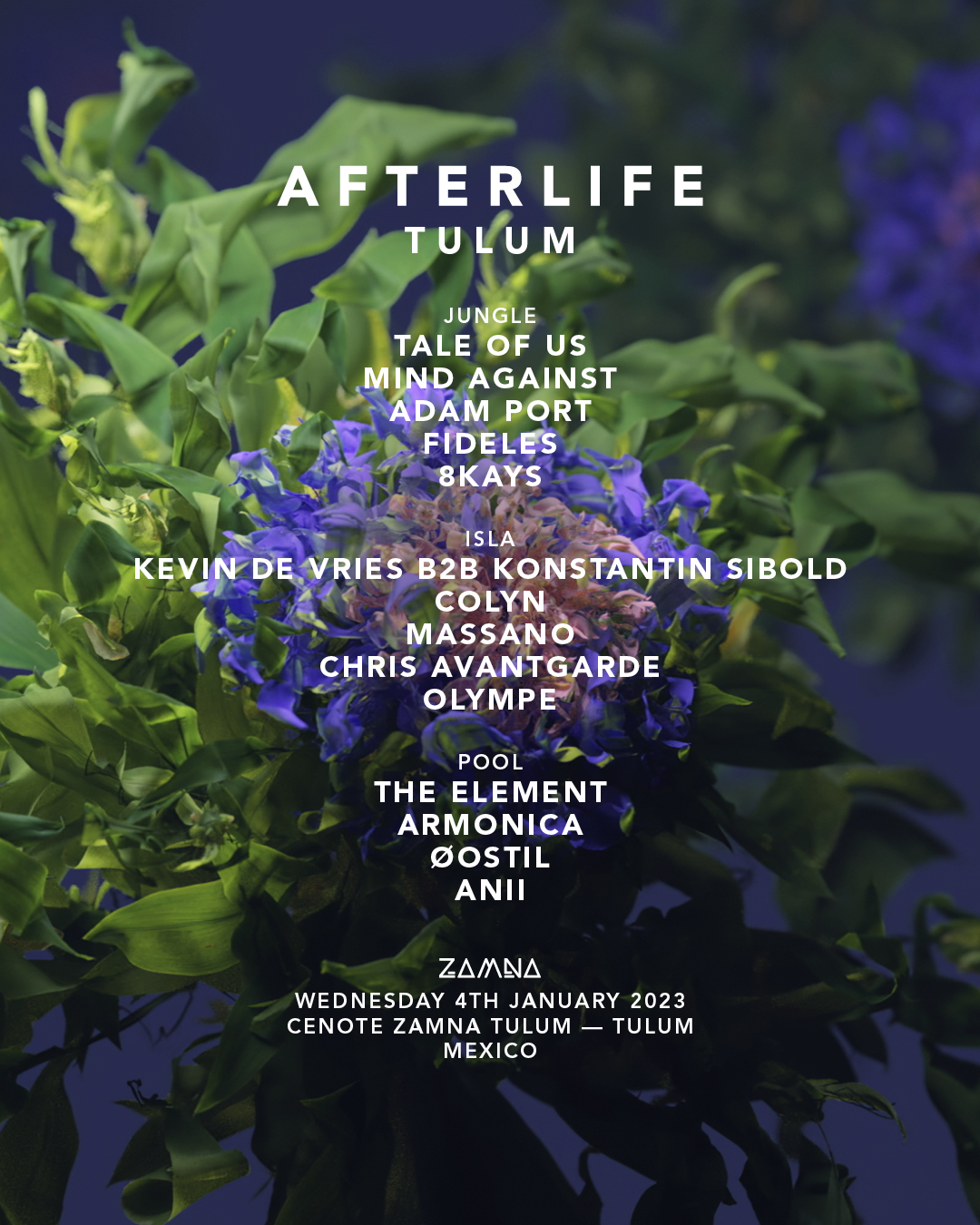 Afterlife Tulum 2024. January 04th