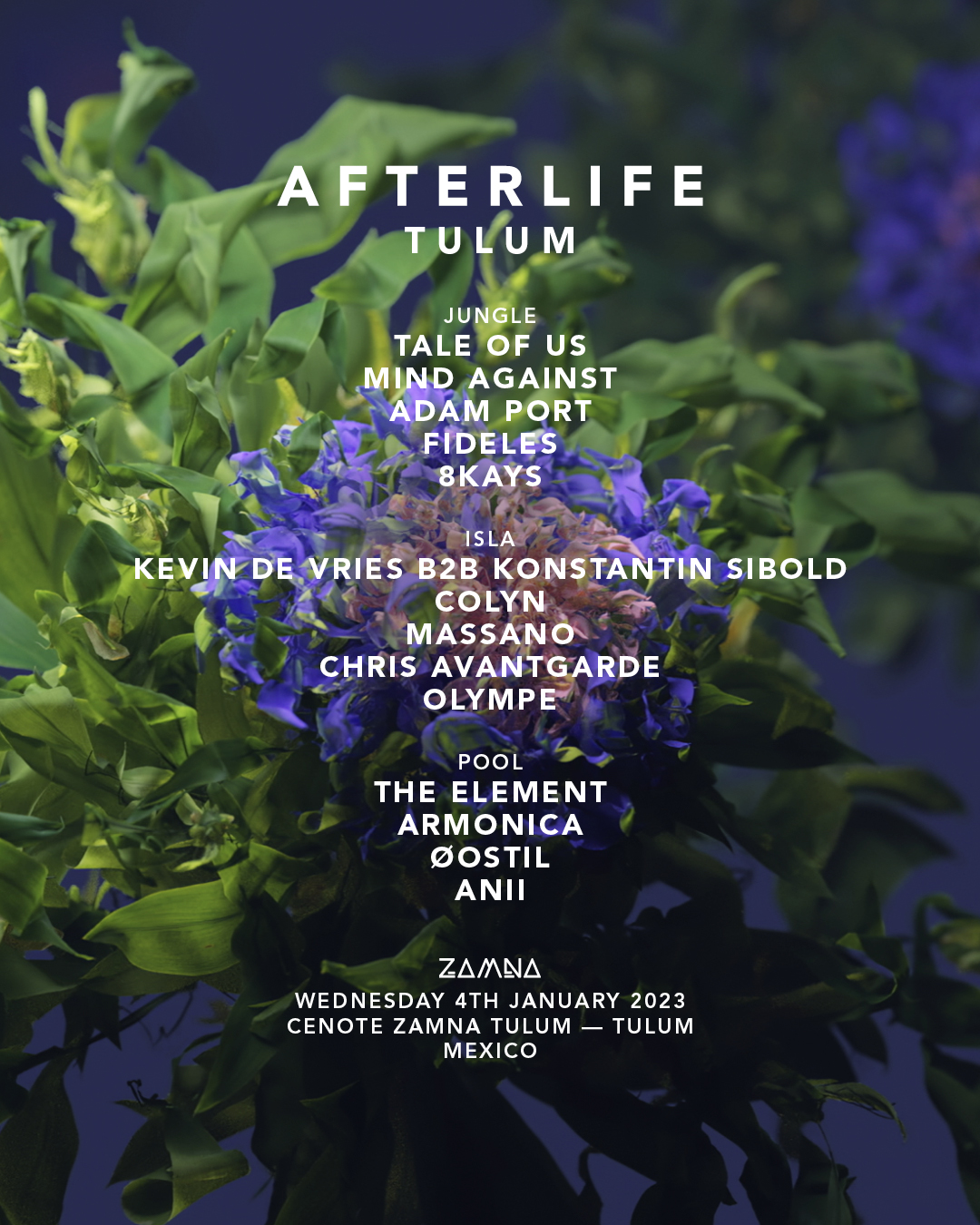 Afterlife Tulum 2023 @ Zamna - TULUM PARTY