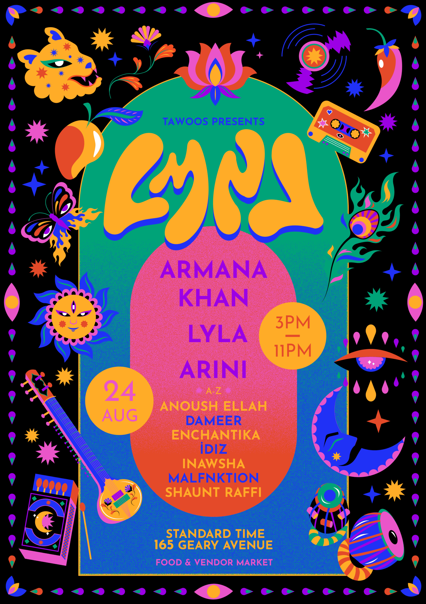 Tawoos presents: LMNL at Standard Time, Toronto