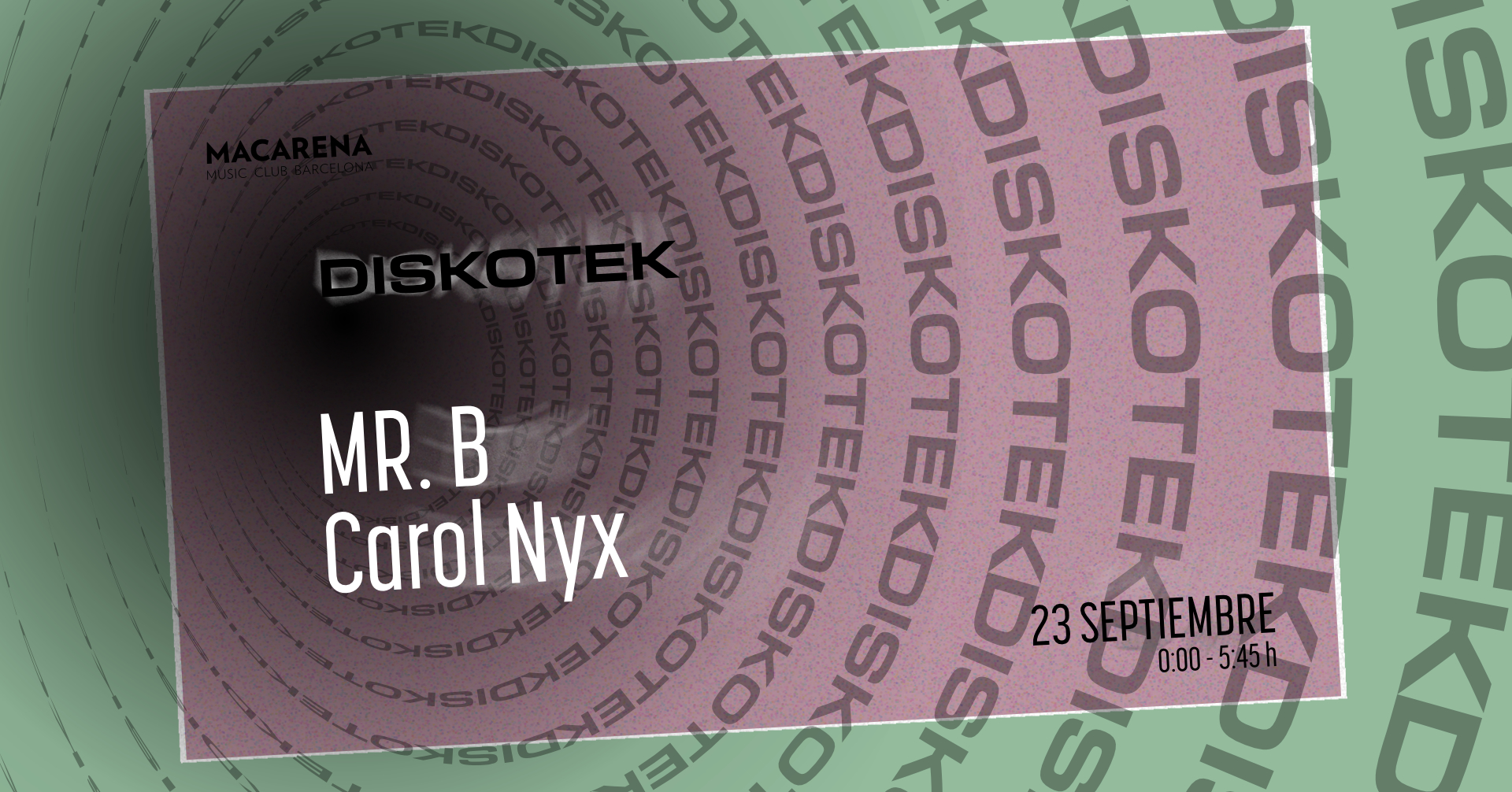 Diskotek x Mr. B