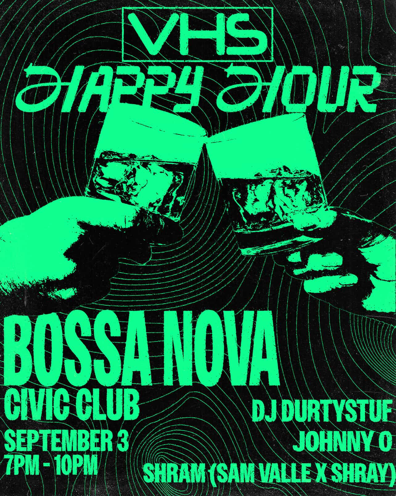 VHS Bossa HH 9/3 at Bossa Nova Civic Club, New York City