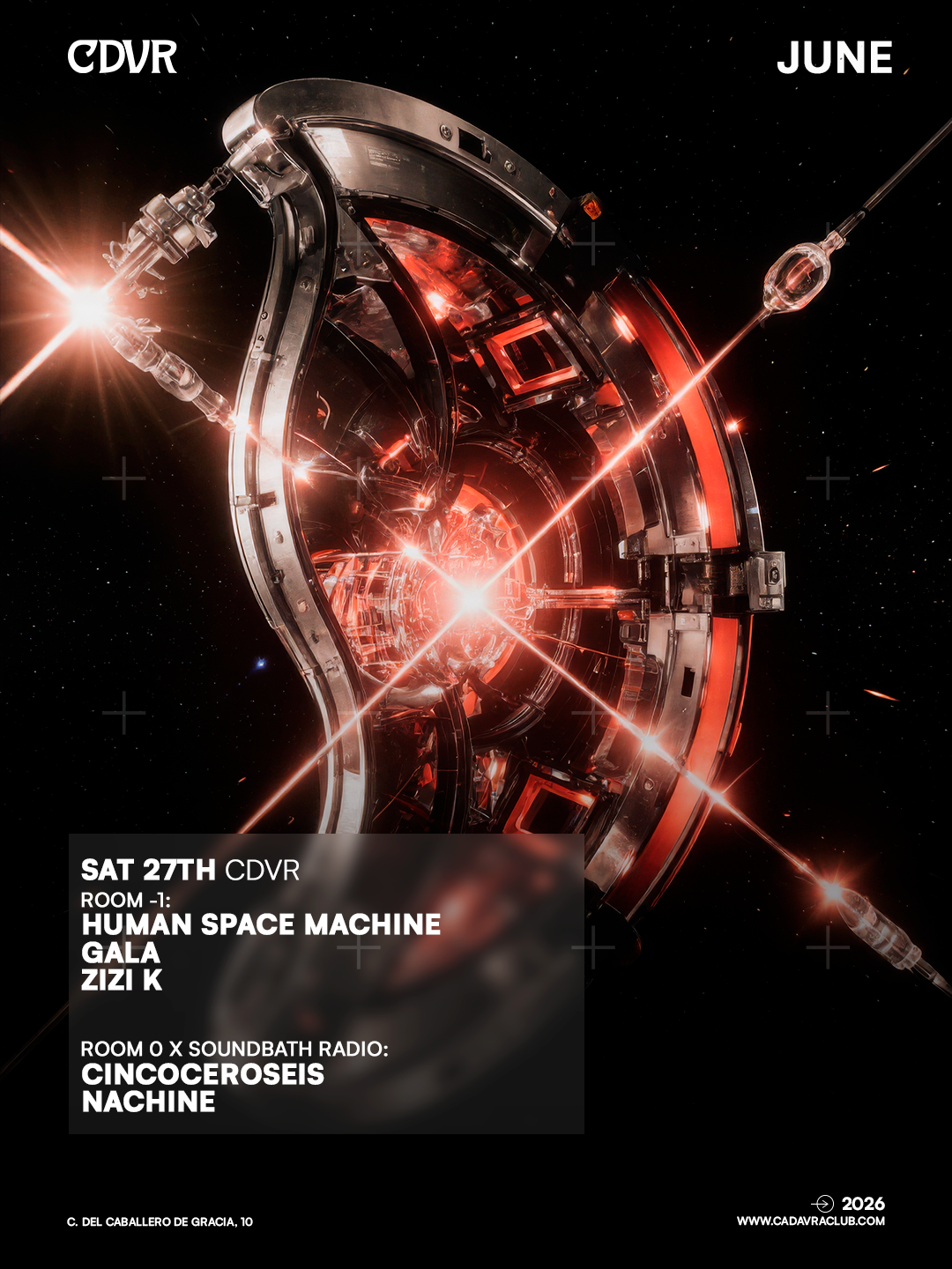 CDVR with Human Space Machine