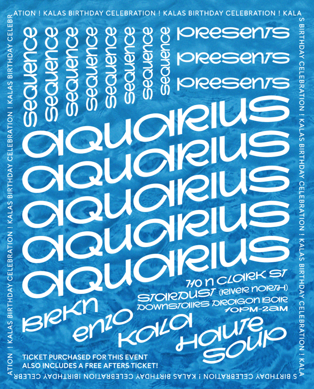 Sequence presents: Aquarius (Kala's Birthday Event)
