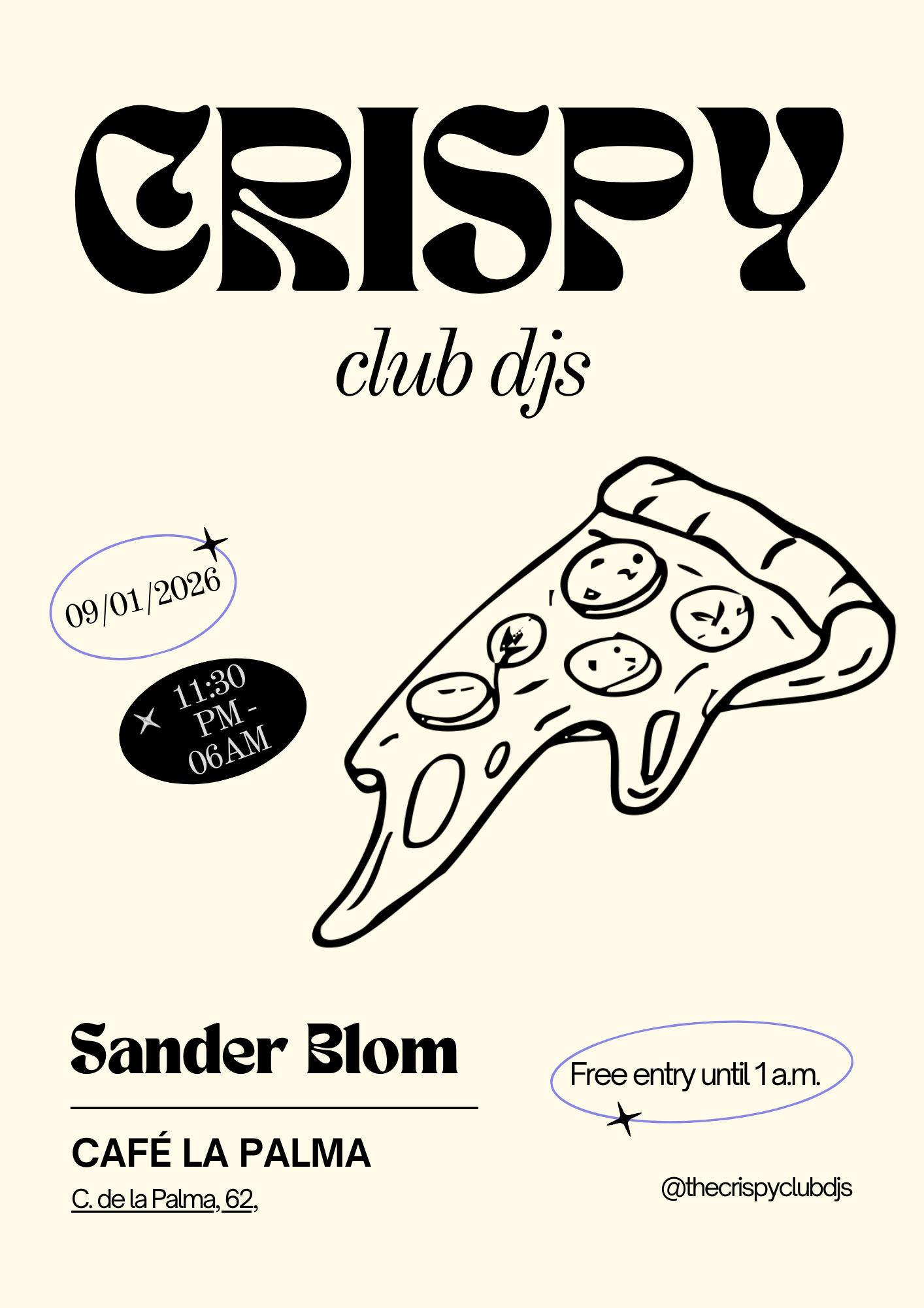 Crispy Club: SANDER BLOM