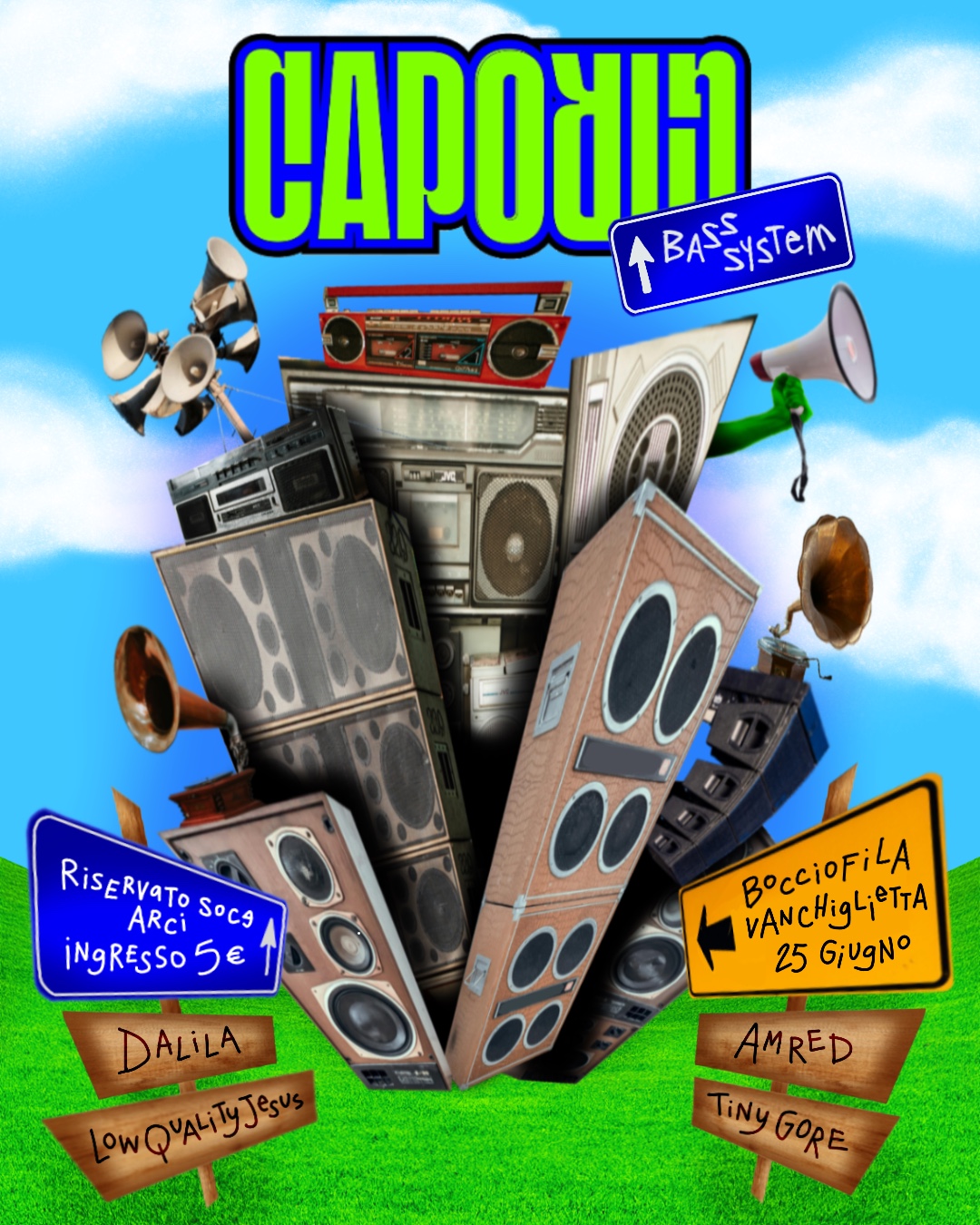 Capogiro Bass System