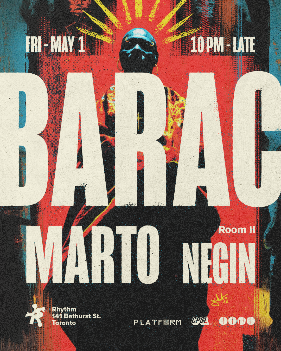 Rhythm presents Barac with Steve Marto & Negin