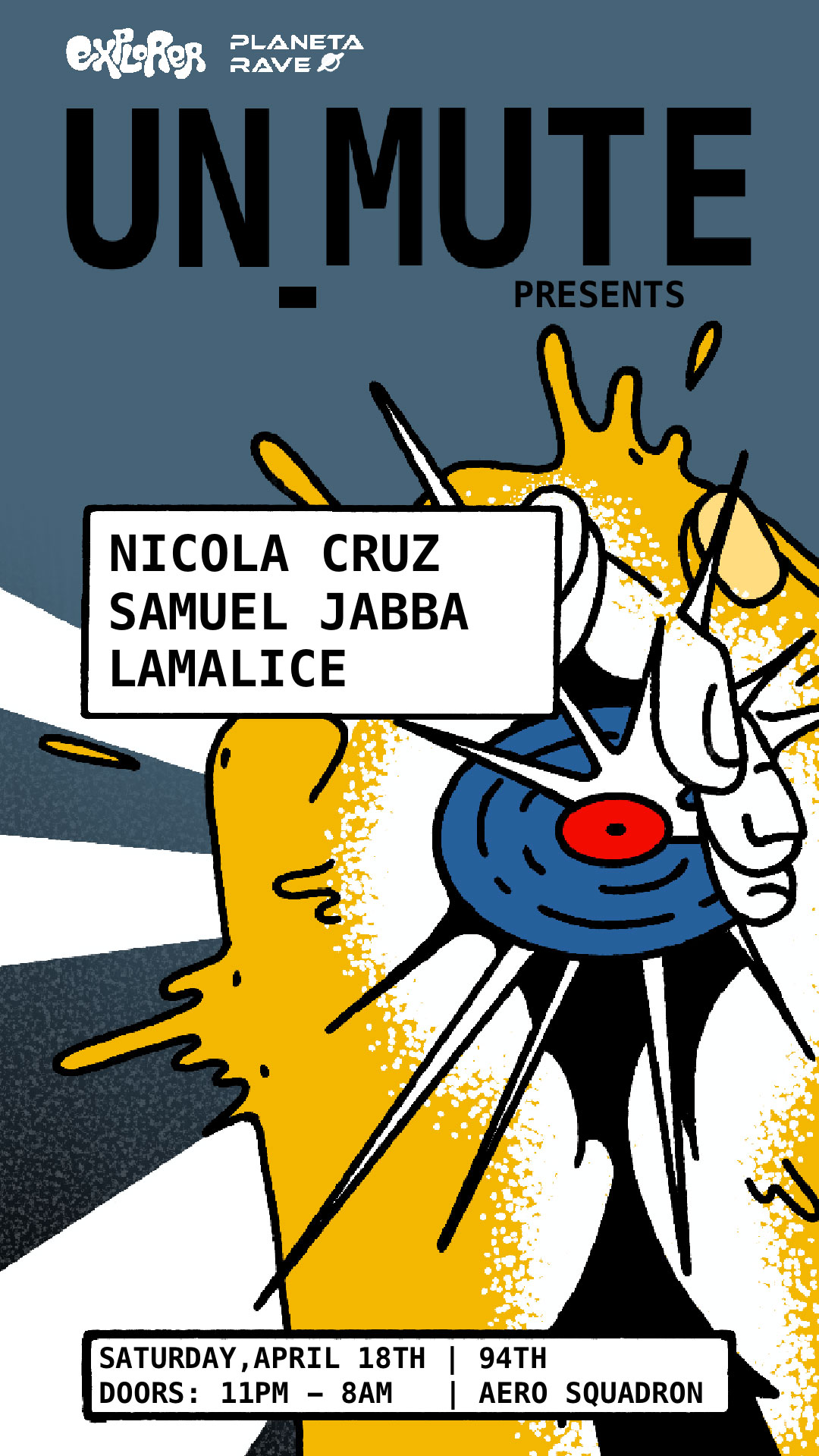 Nicola Cruz, Samuel Jabba, LAMALICE by Un_Mute & Explorer at 94th