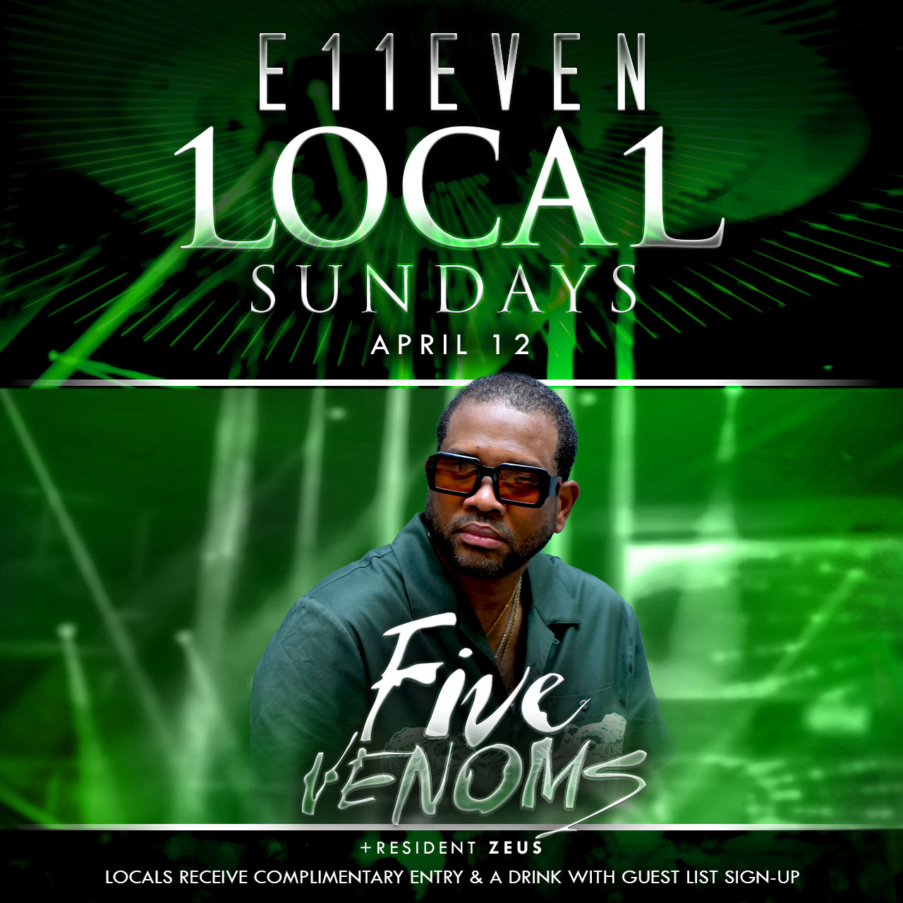 Five Venoms at E11EVEN