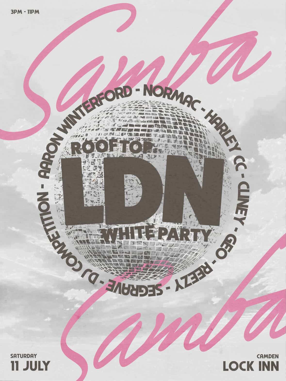 SAMBA LDN: WHITE PARTY