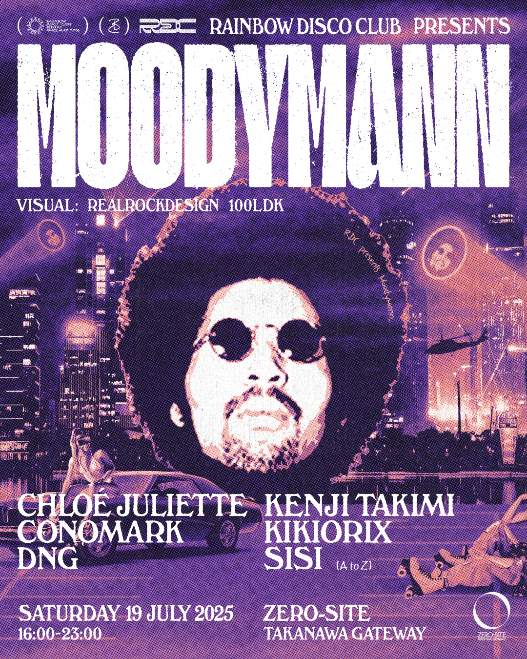 Rainbow Disco Club presents Moodymann [SOLD OUT] at ZERO
