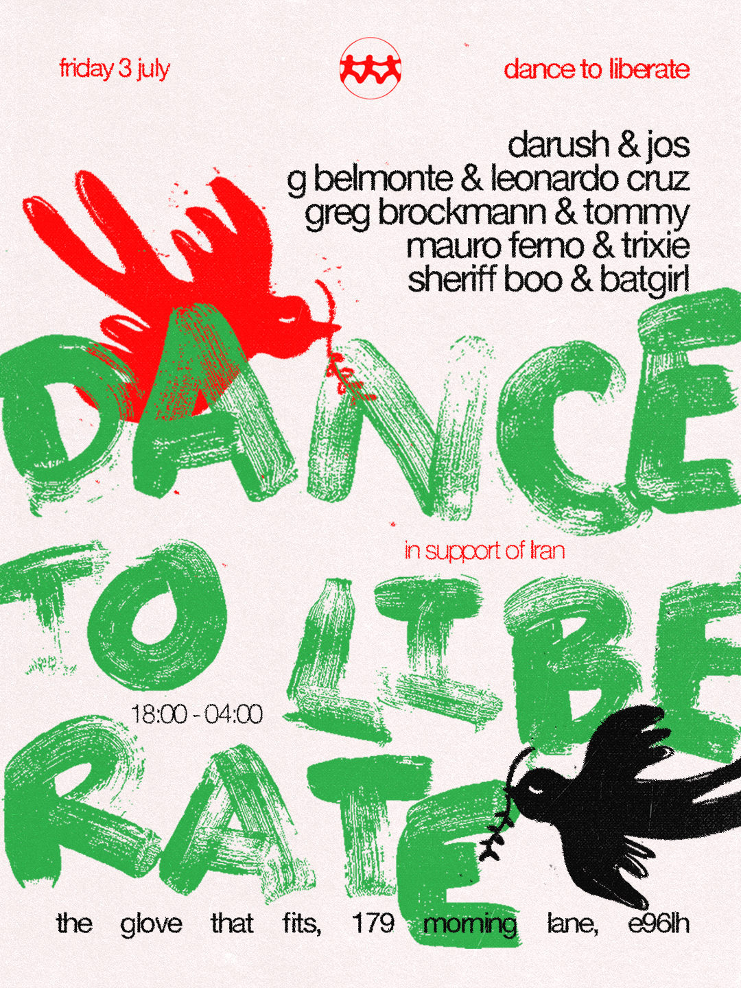 Dance To Liberate in support of Iran