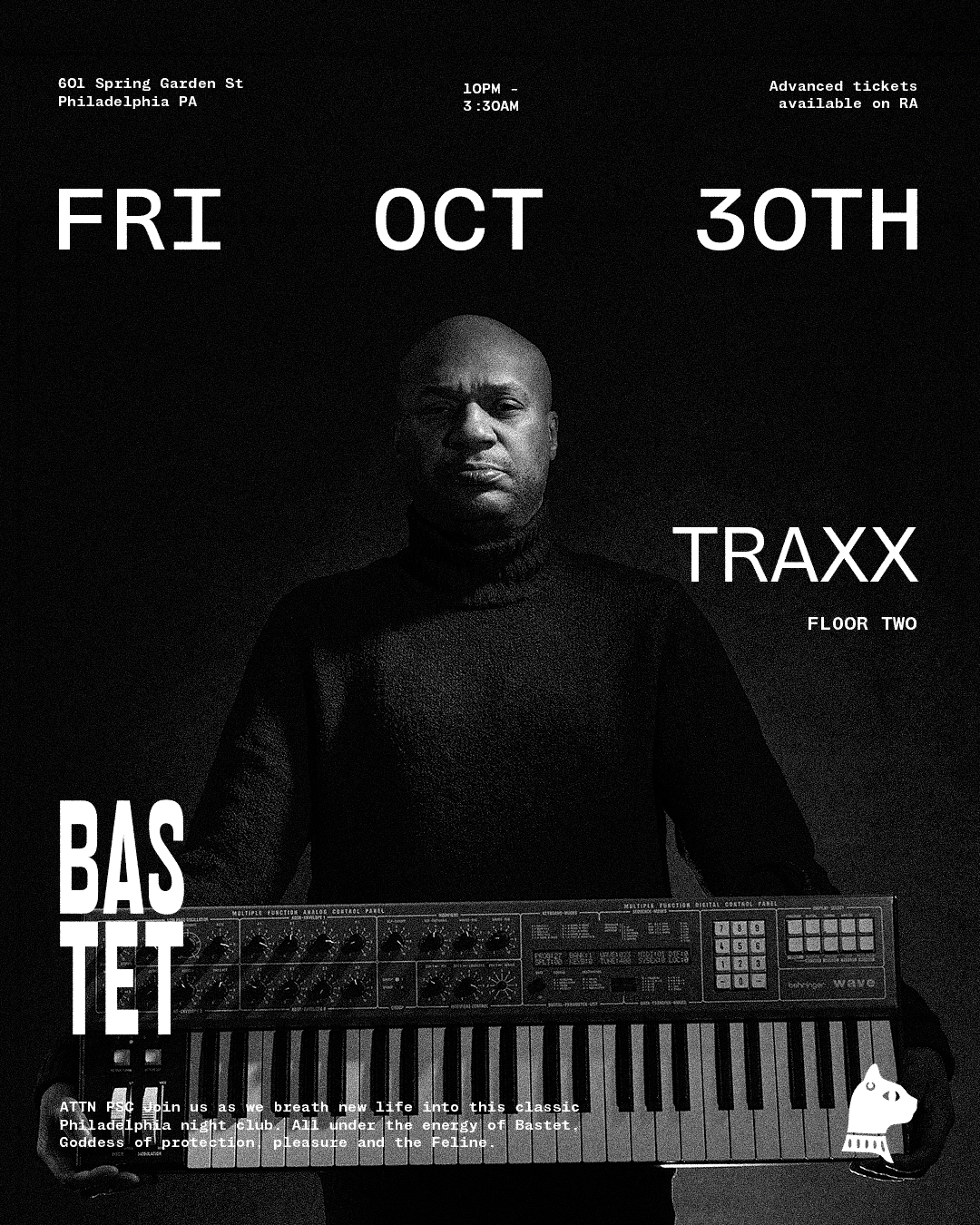 BASTET PRESENTS: Traxx, Sight -Beyond- Sound || DJ Jamz, Dommis, Lady JMW