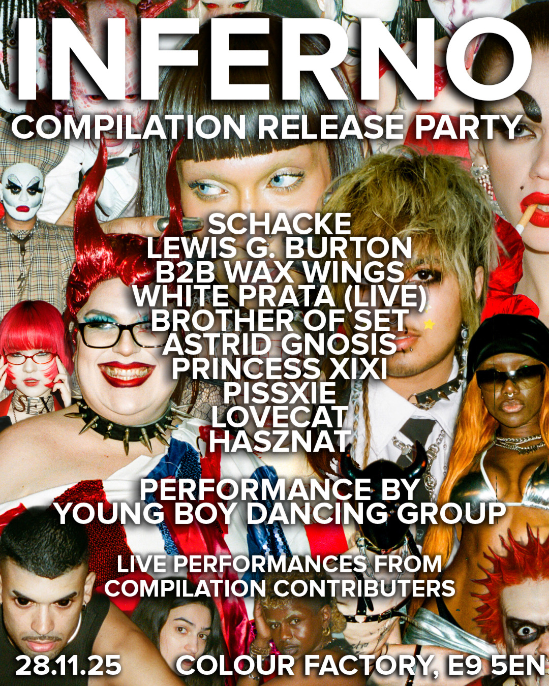 INFERNO 10: Compilation Release Party