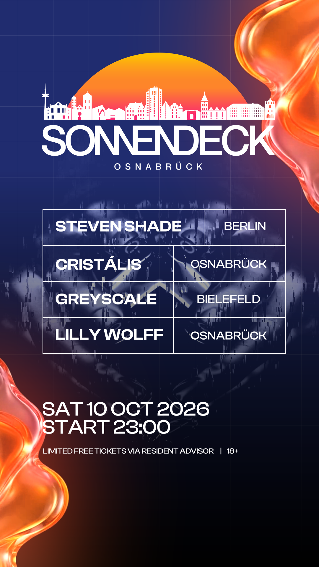 SONNENDECK GROOVE TECHNO /W Steven Shade (Berlin)