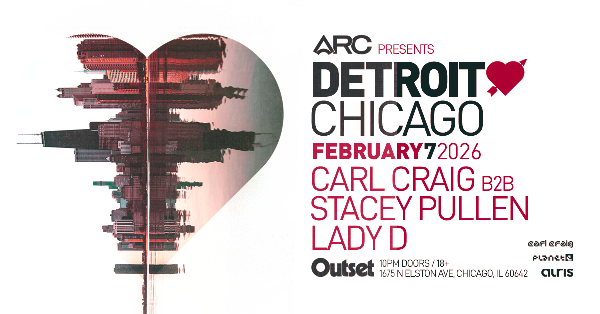 Detroit Love (Carl Craig x Stacey Pullen) + 'Desire: The Carl Craig Story' Film Screening