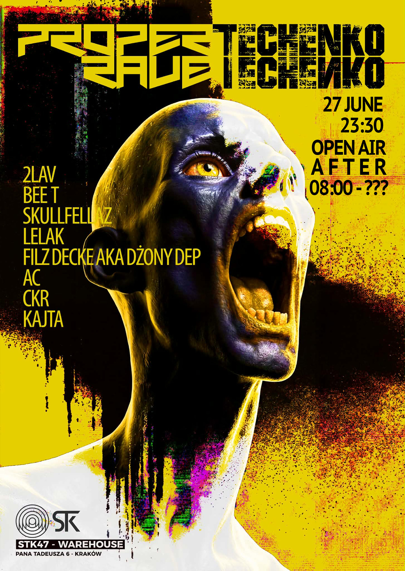 PROPER RAVE x TECHENKO 12H RAVE - OPEN AIR MORNING SCENE AFTER — STK 47 WAREHOUSE, Krakow