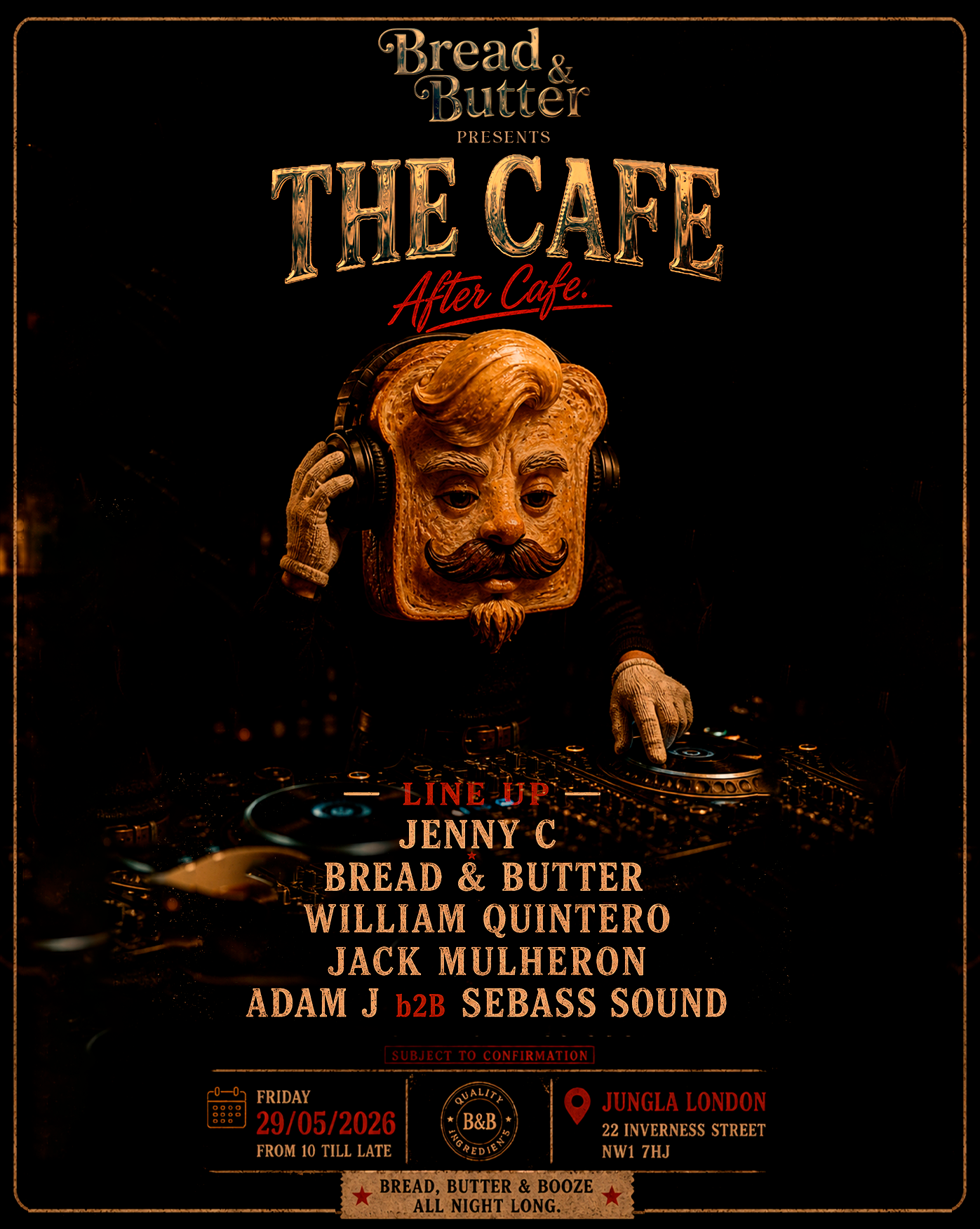 Bread & Butter presents The Cafe