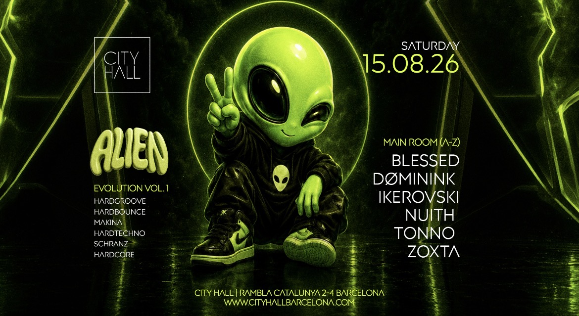 ALIEN ONLY HARD (Hard Bounce & Hard Techno) - ONLY 100 FREE PASS