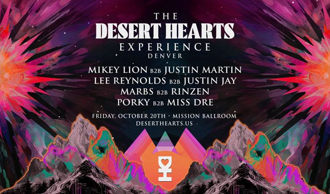 Desert Hearts Halloween with Mikey Lion, Lee Reynolds, SPCL.K b2b Chandni,  Navid (Navbox) at TBA - Warehouse / loft , Baltimore