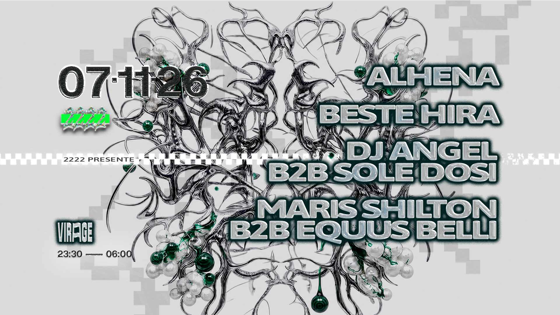 2222: Beste Hira, ALHENA, DJ ANGEL, SOLE DOSI - Virage