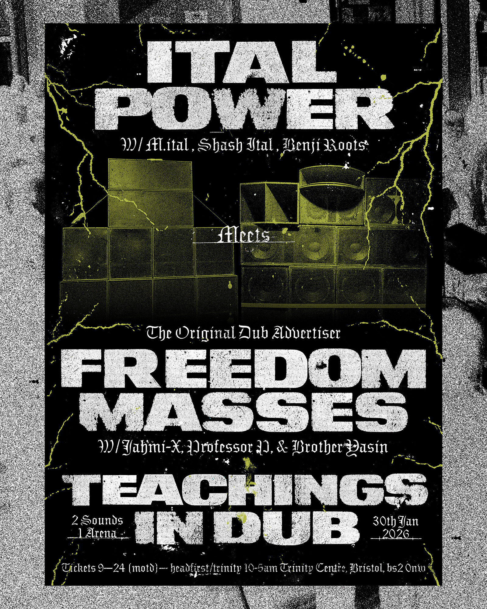 Teachings in Dub - Ital Power x Freedom Masses