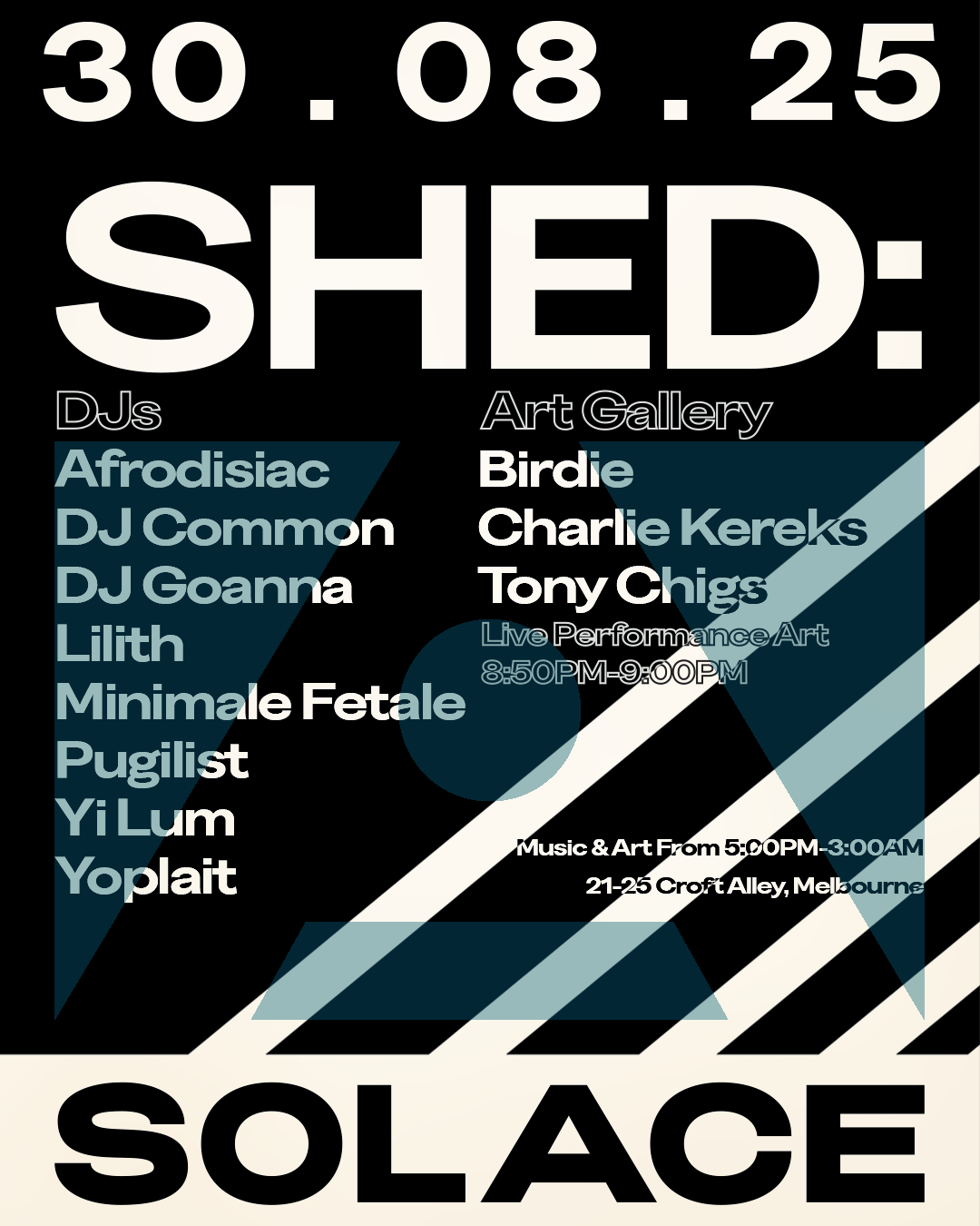 Solace x SHED: Music and Arts feat. Pugilist