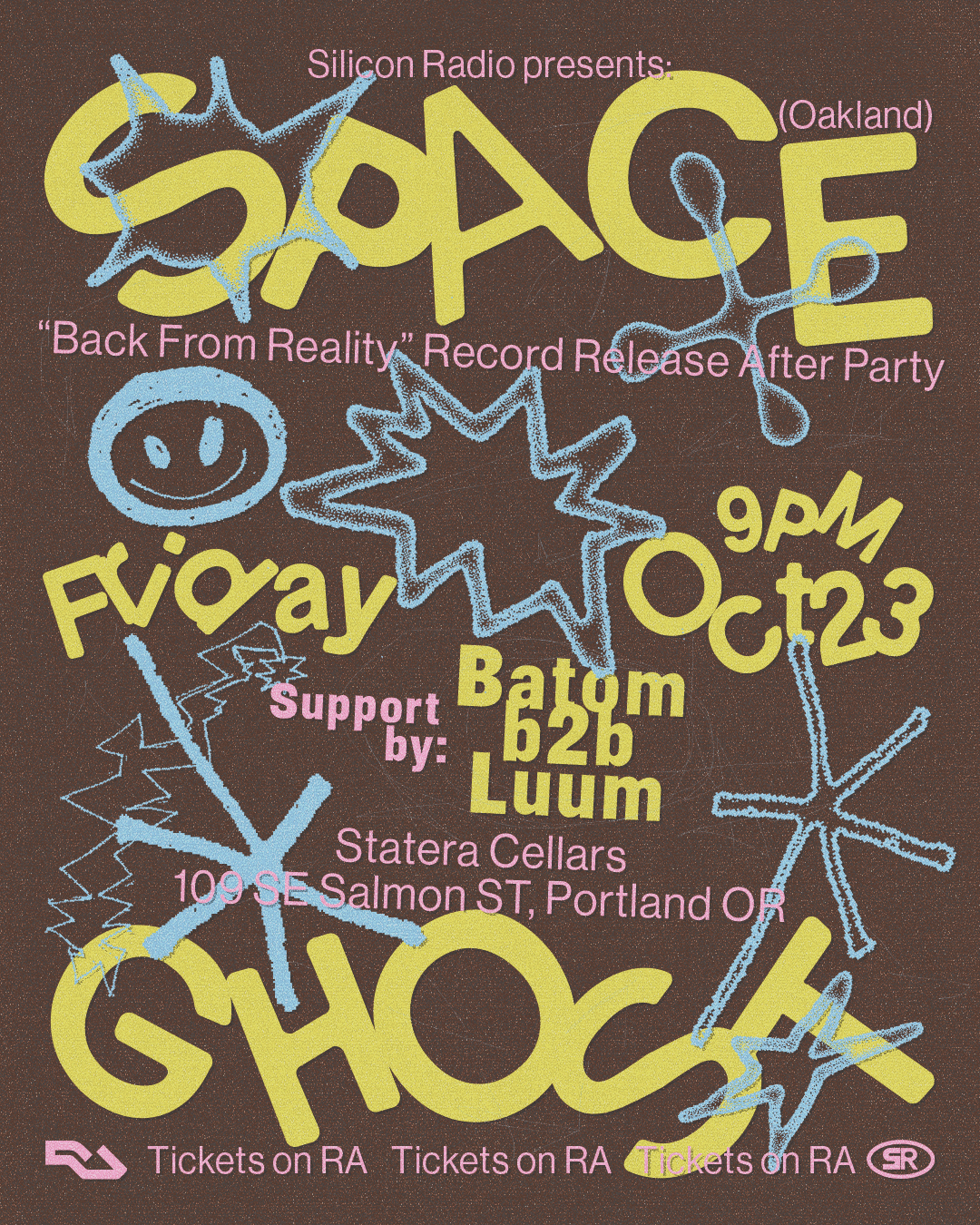 SR presents: Space Ghost - 'Back From Reality' Afterparty