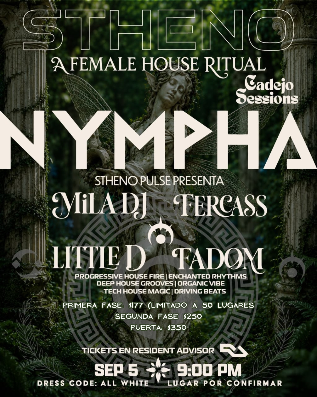 Flyer de NYNPHA