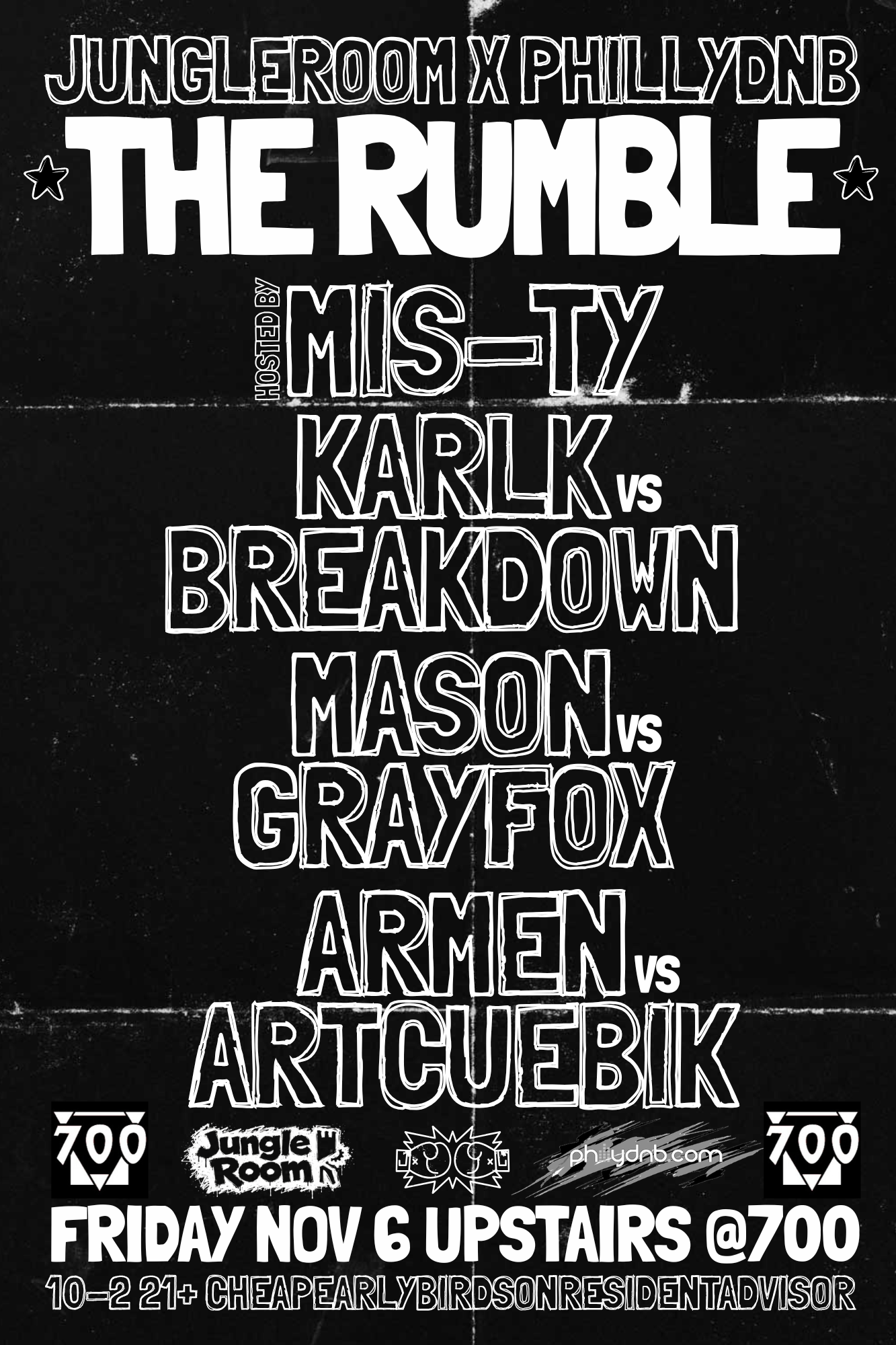 Jungle Room X PhillyDNB: THE RUMBLE