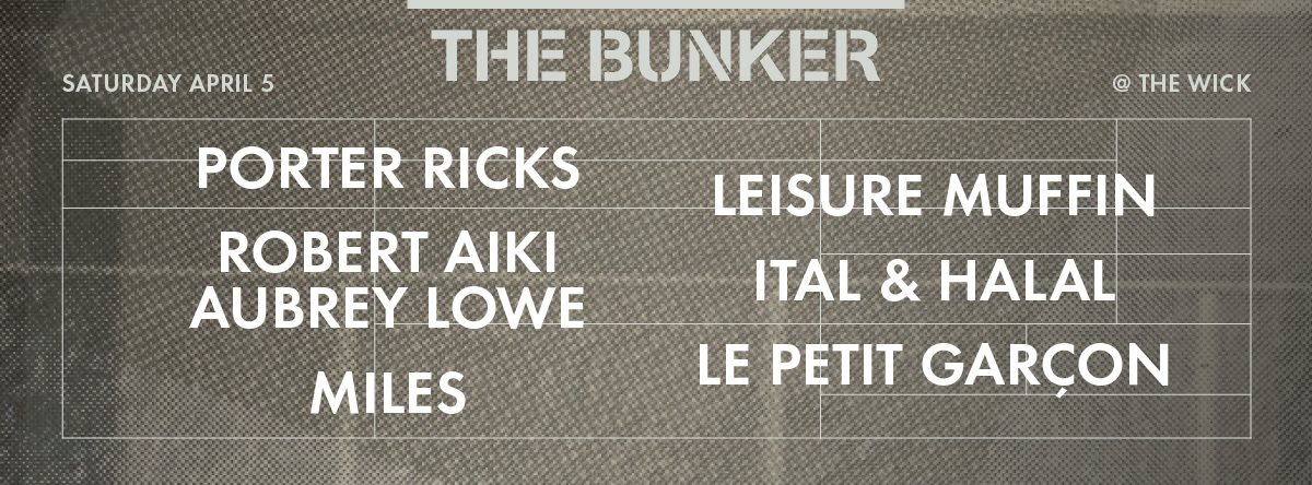 New　at　Wick,　Lowe,　The　More　with　York　(Demdike　Bunker　Miles　Aubrey　Aiki　Ricks,　Robert　Porter　The　at　Unsound　Stare)
